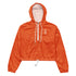 Basketball &God Vertical Outrageous Women’S Crop Windbreaker